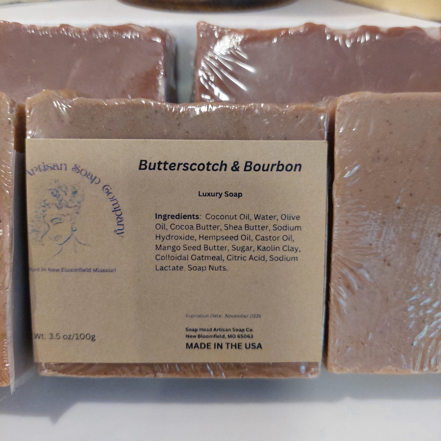 Butterscotch & Bourbon Handcrafted Soap
