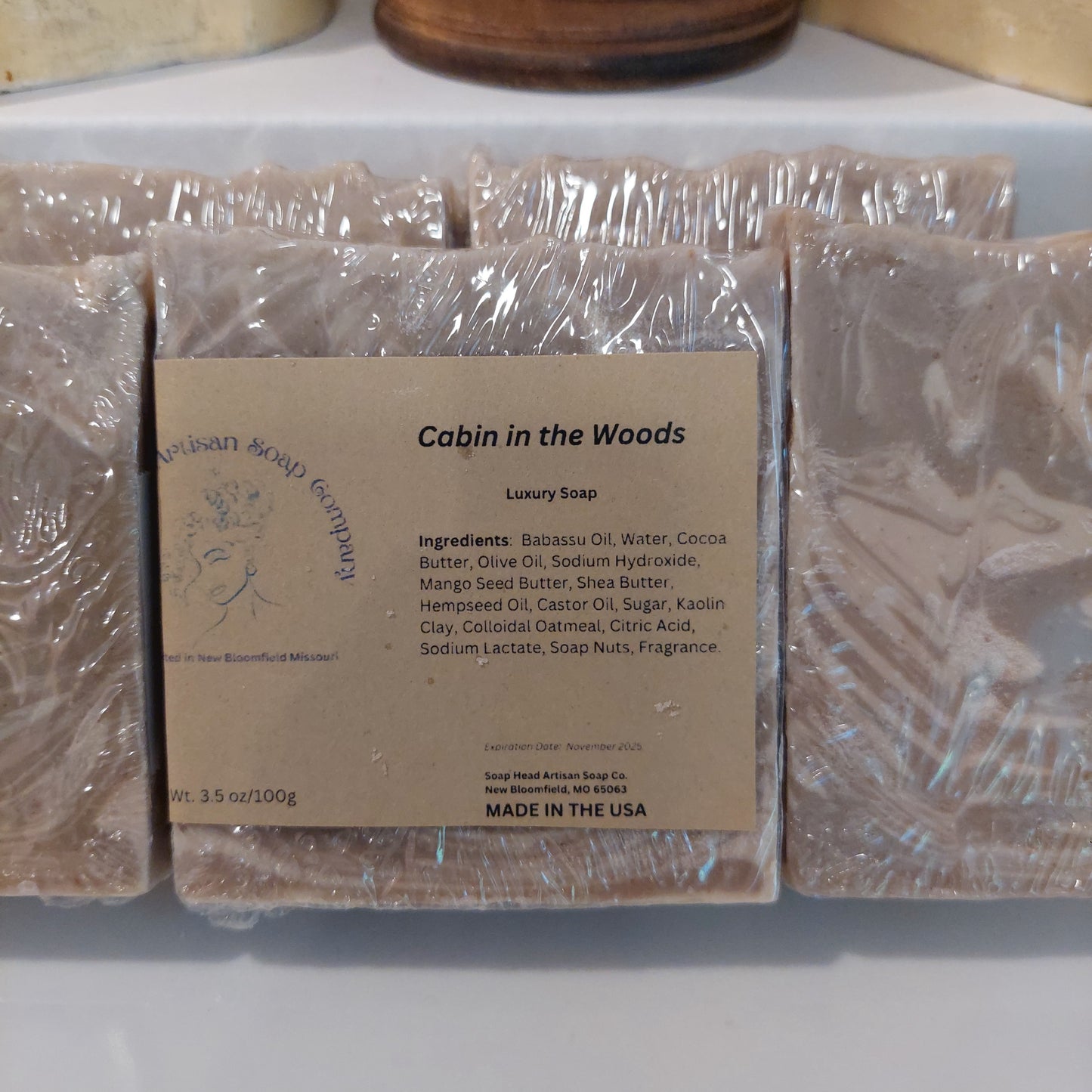 Cabin in the Woods Handcrafted Soap