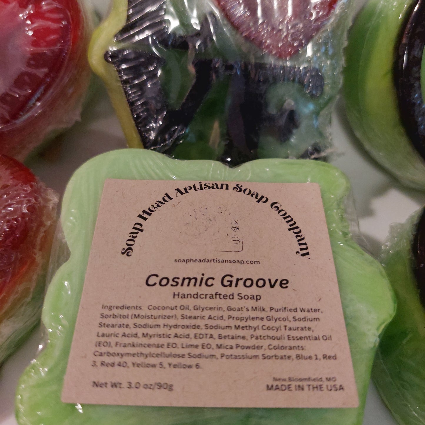 Hippie Peace Love Glycerin Soap