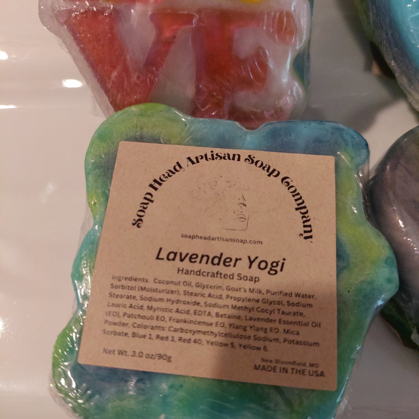 Hippie Peace Love Glycerin Soap