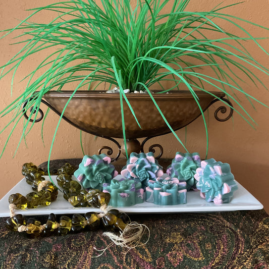 Succulents Glycerin Soap