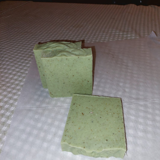 Lime Patachouli Handcrafted Soap