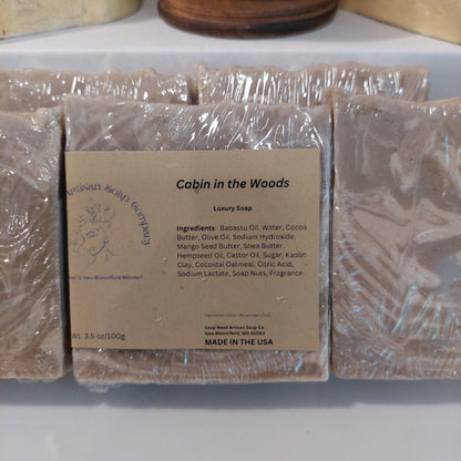 Cabin in the Woods Handcrafted Soap