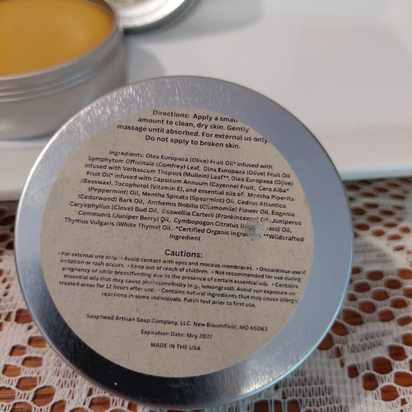 Herbal Balm - Comfrey Cayenne Salve