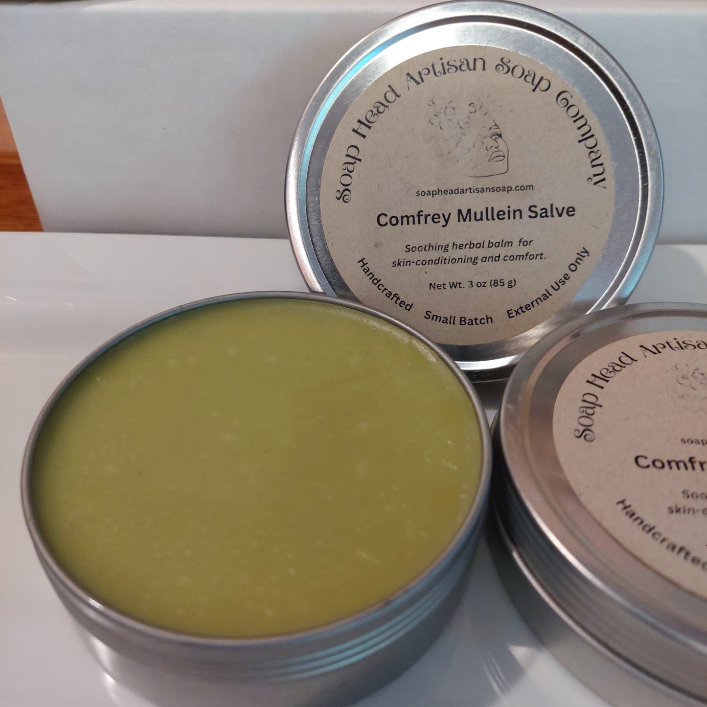 Herbal Balm - Comfrey Mullein Salve