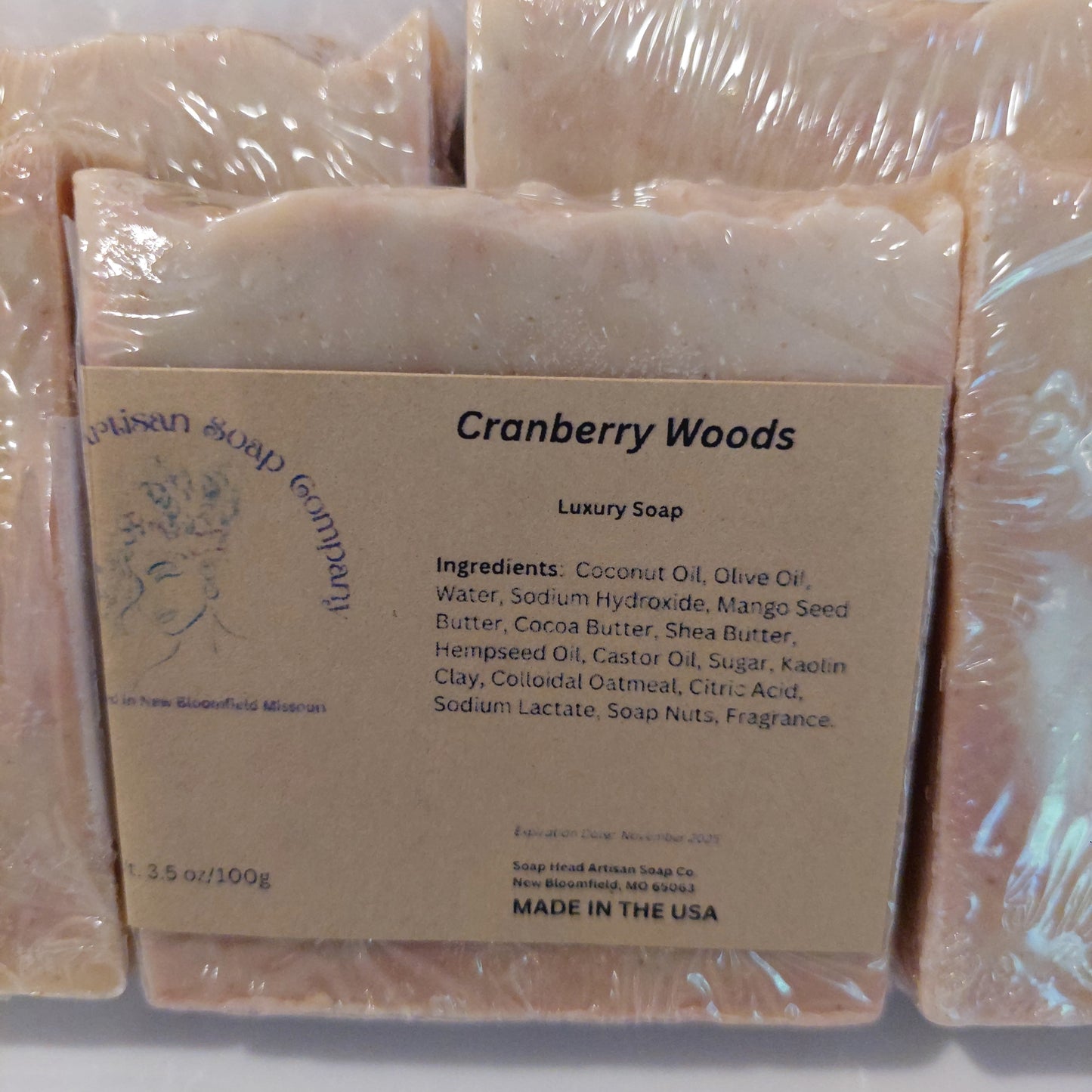 Cranberry Woods Handcrafted Soap